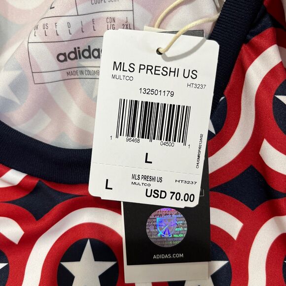 Adidas Marvel Captain America Pre Match Jersey HT3237 Men’s Size L - Picture 7 of 7